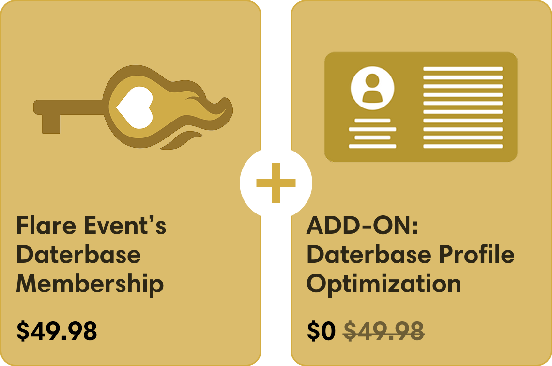 Pricing offer for database membership and profile optimization